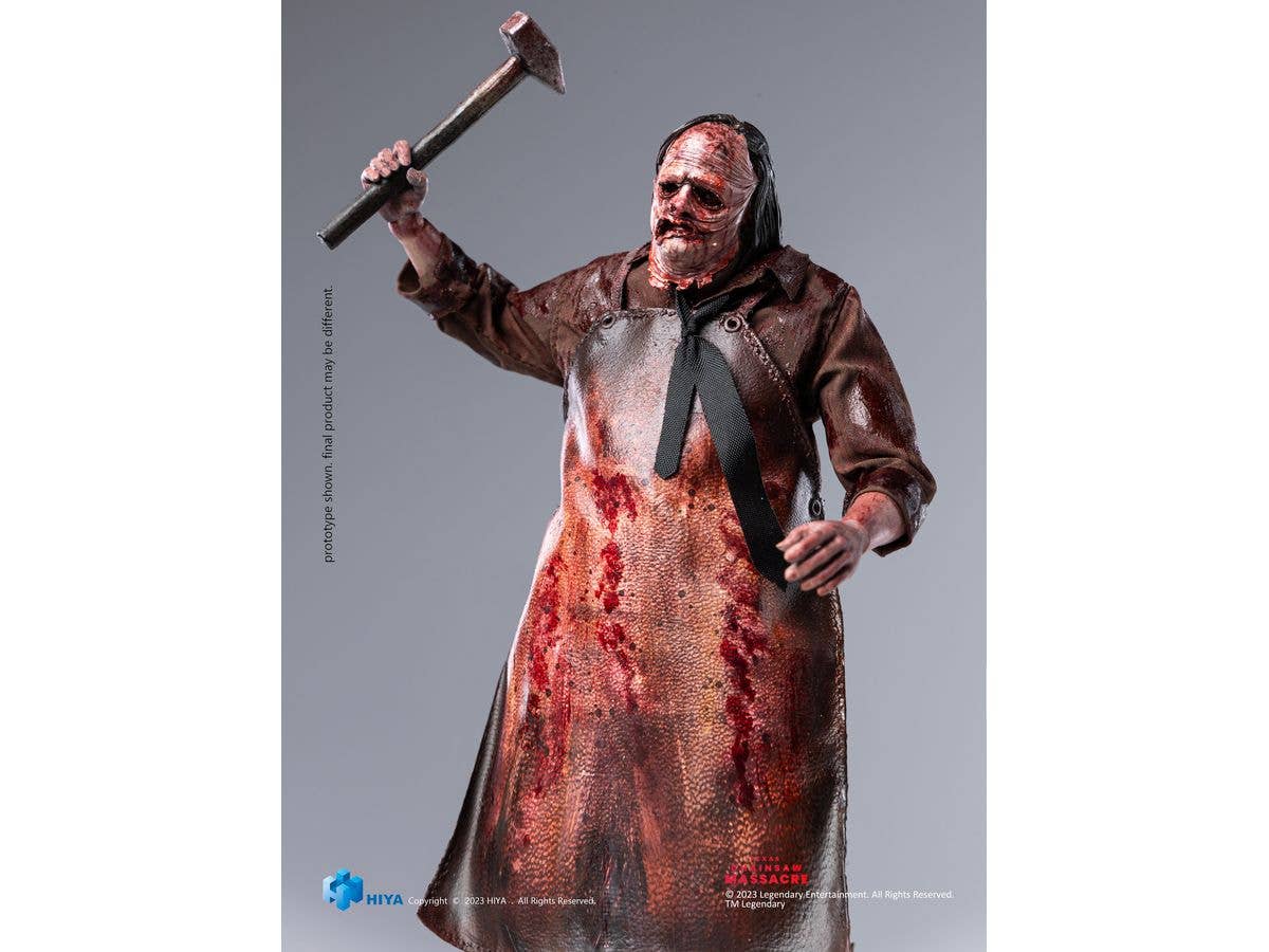 HIYA Toys Exquisite Super Series 1/12 Scale Texas Chainsaw Massacre 2022 Leatherface | 6957534202353