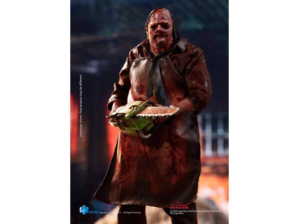 HIYA Toys Exquisite Super Series 1/12 Scale Texas Chainsaw Massacre 2022 Leatherface | 6957534202353