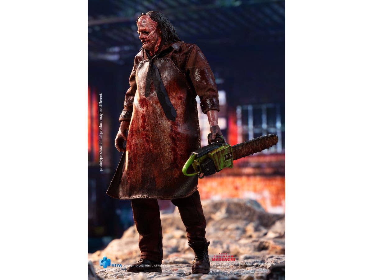 HIYA Toys Exquisite Super Series 1/12 Scale Texas Chainsaw Massacre 2022 Leatherface | 6957534202353