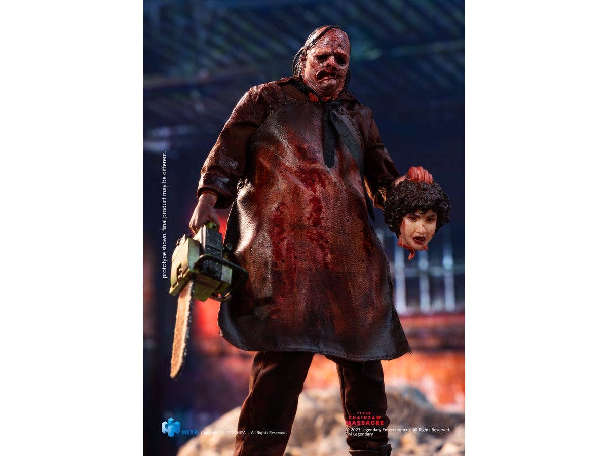 HIYA Toys Exquisite Super Series 1/12 Scale Texas Chainsaw Massacre 2022 Leatherface | 6957534202353