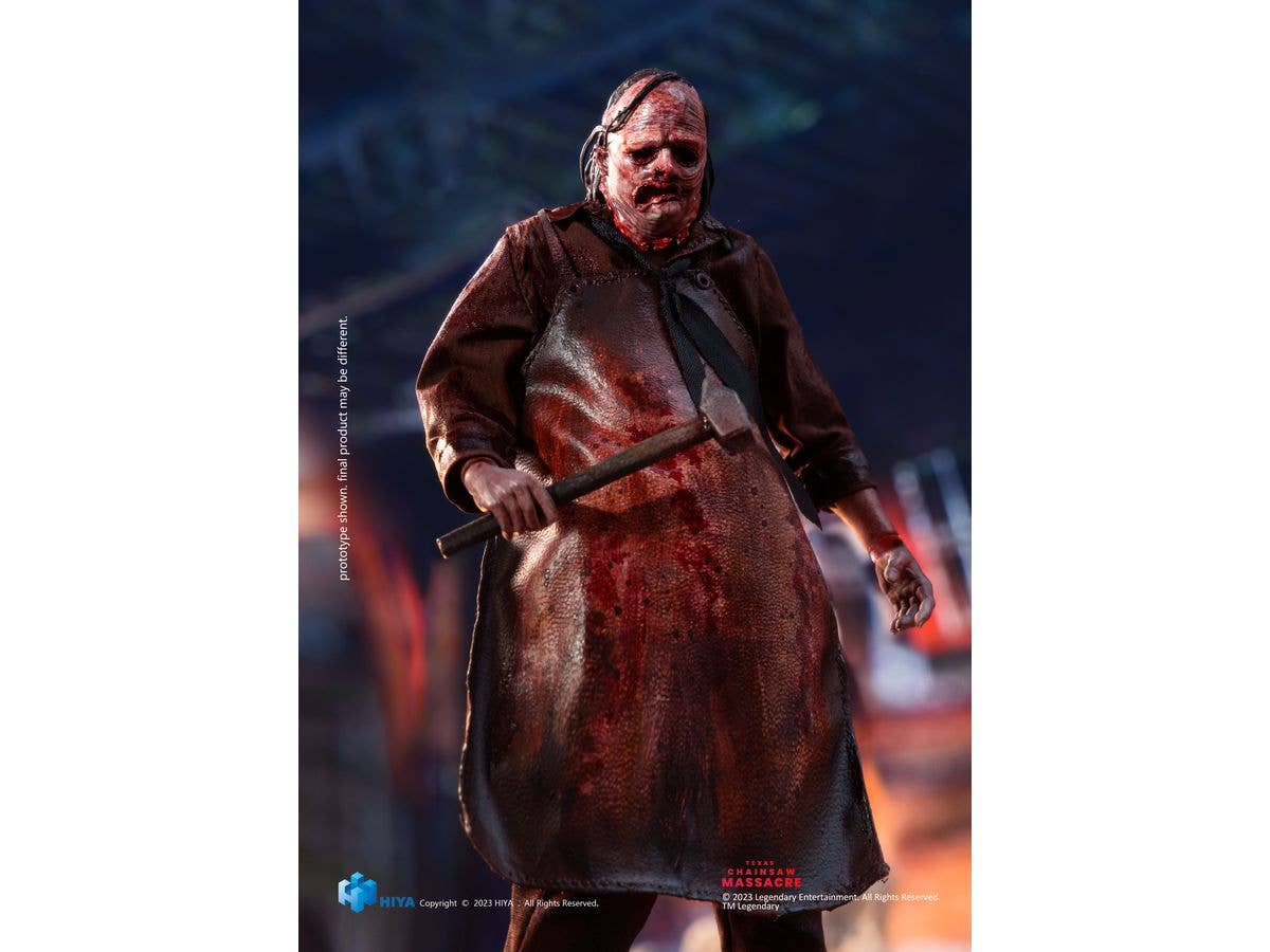 HIYA Toys Exquisite Super Series 1/12 Scale Texas Chainsaw Massacre 2022 Leatherface | 6957534202353