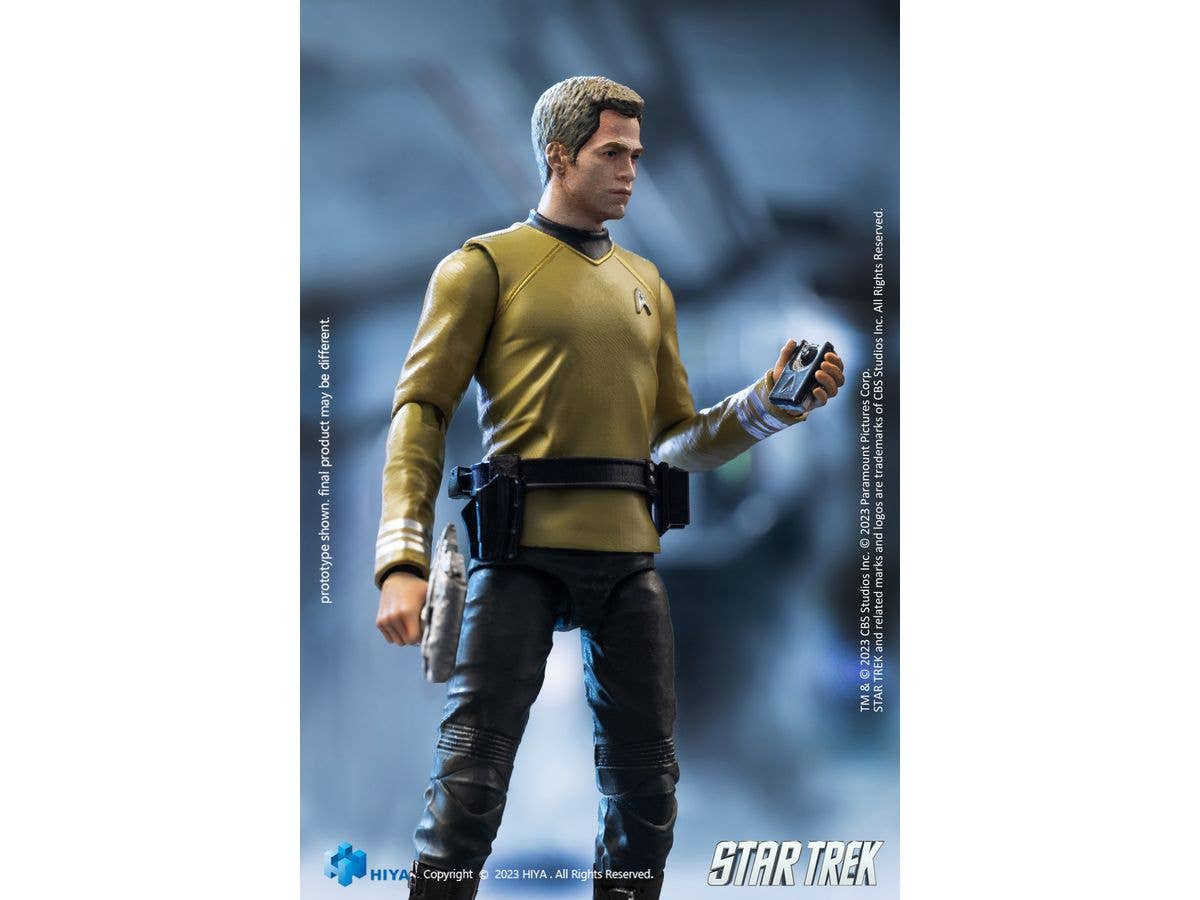 HIYA Toys Exquisite Mini Series 1/18 Scale STAR TREK 2009 Kirk Action Figure | 6957534202568