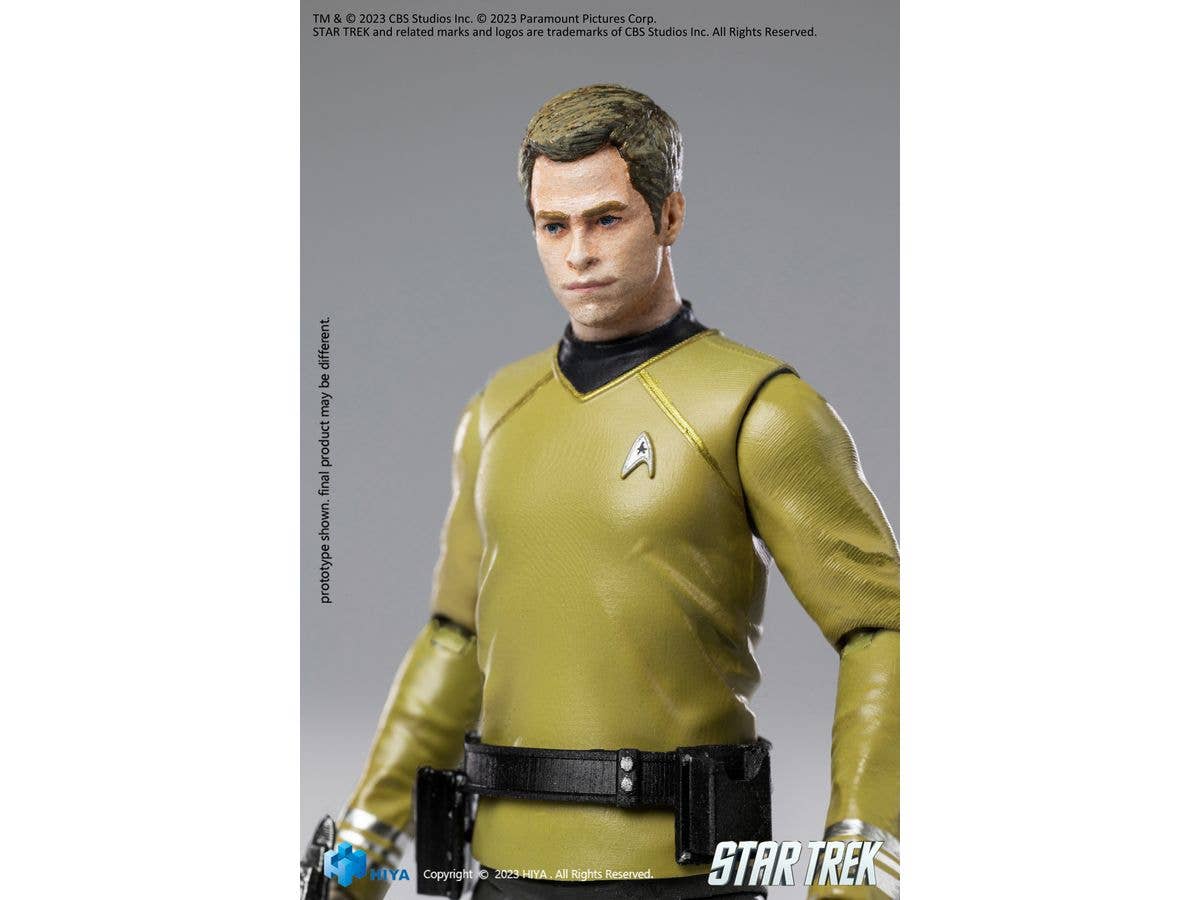 HIYA Toys Exquisite Mini Series 1/18 Scale STAR TREK 2009 Kirk Action Figure | 6957534202568