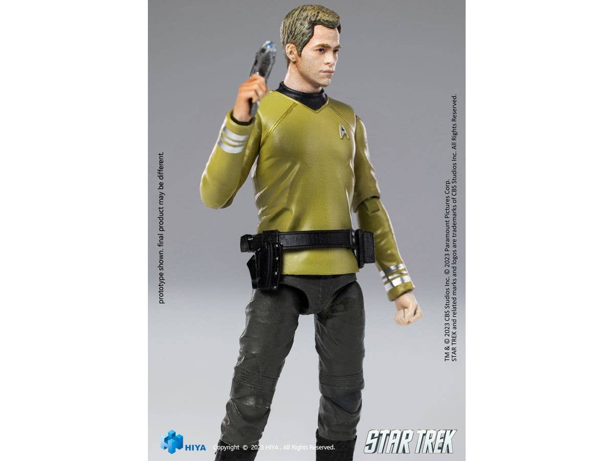 HIYA Toys Exquisite Mini Series 1/18 Scale STAR TREK 2009 Kirk Action Figure | 6957534202568