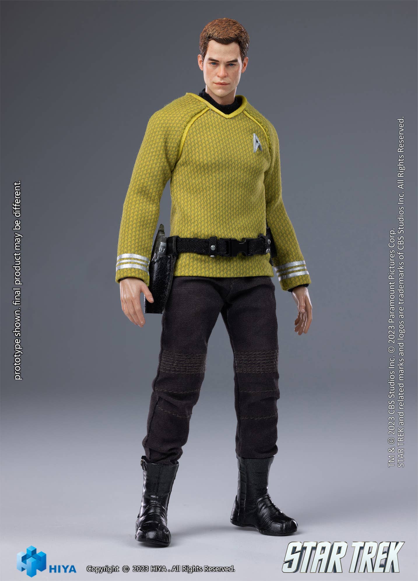 HIYA Toys Exquisite Super Series 1/12 Scale STAR TREK Kirk | 6957534202599