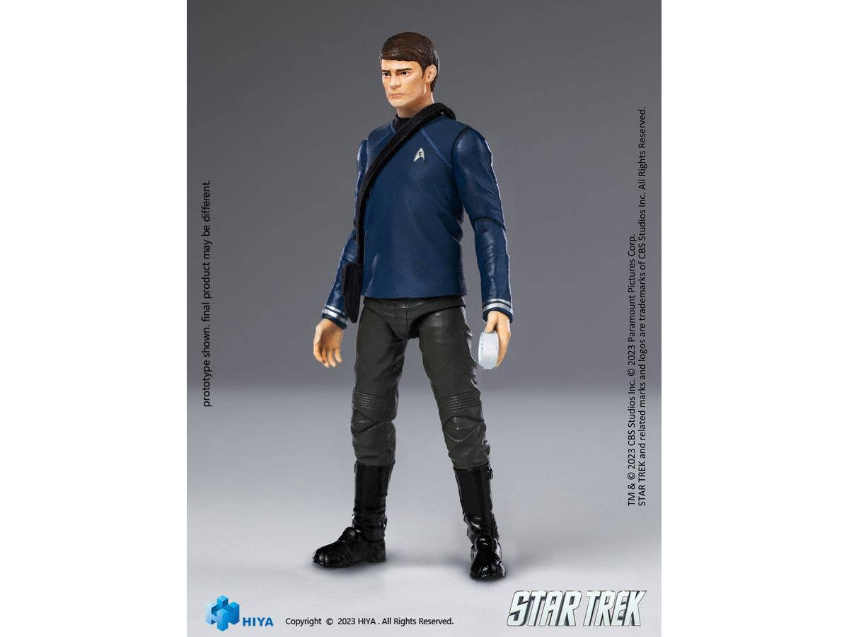 HIYA Toys Exquisite Mini Series 1/18 Scale STAR TREK 2009 McCoy Action Figure | 6957534202650