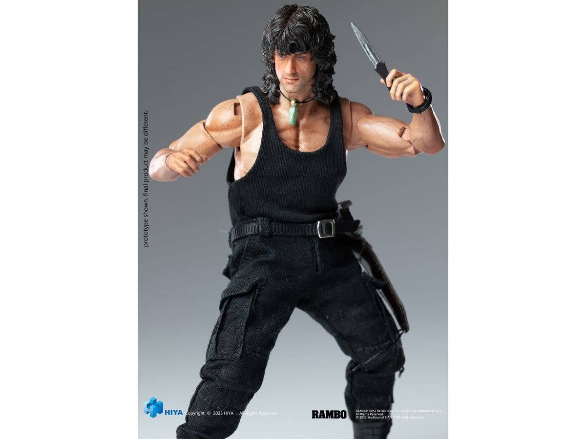 HIYA Toys Exquisite Super Series 1/12 Scale FIRST BLOOD Part III Rambo | 6957534202698