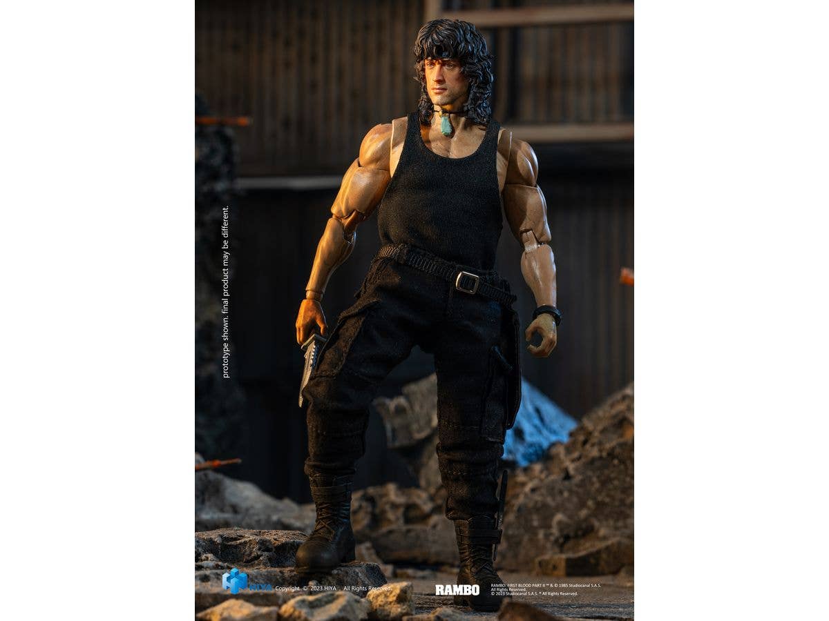 HIYA Toys Exquisite Super Series 1/12 Scale FIRST BLOOD Part III Rambo | 6957534202698
