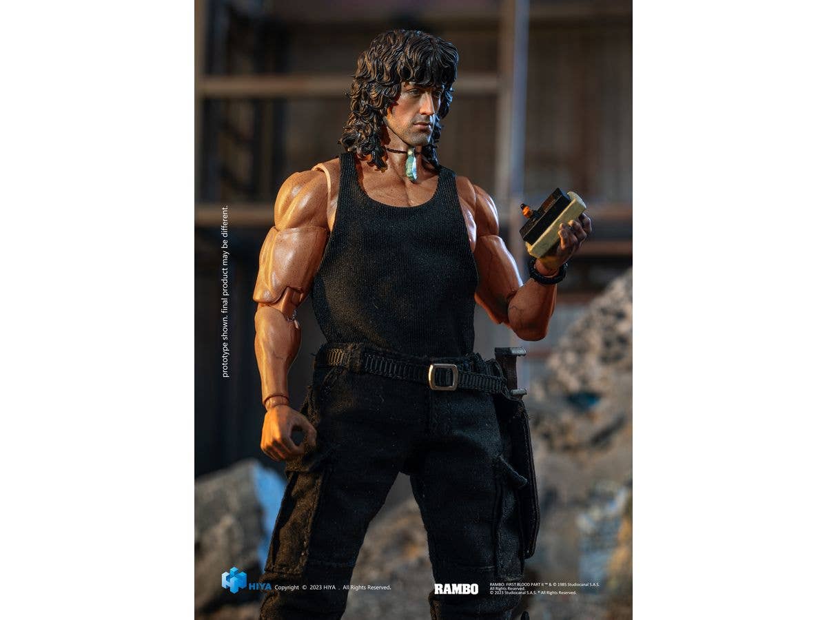 HIYA Toys Exquisite Super Series 1/12 Scale FIRST BLOOD Part III Rambo | 6957534202698