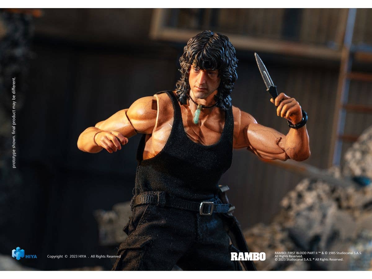 HIYA Toys Exquisite Super Series 1/12 Scale FIRST BLOOD Part III Rambo | 6957534202698