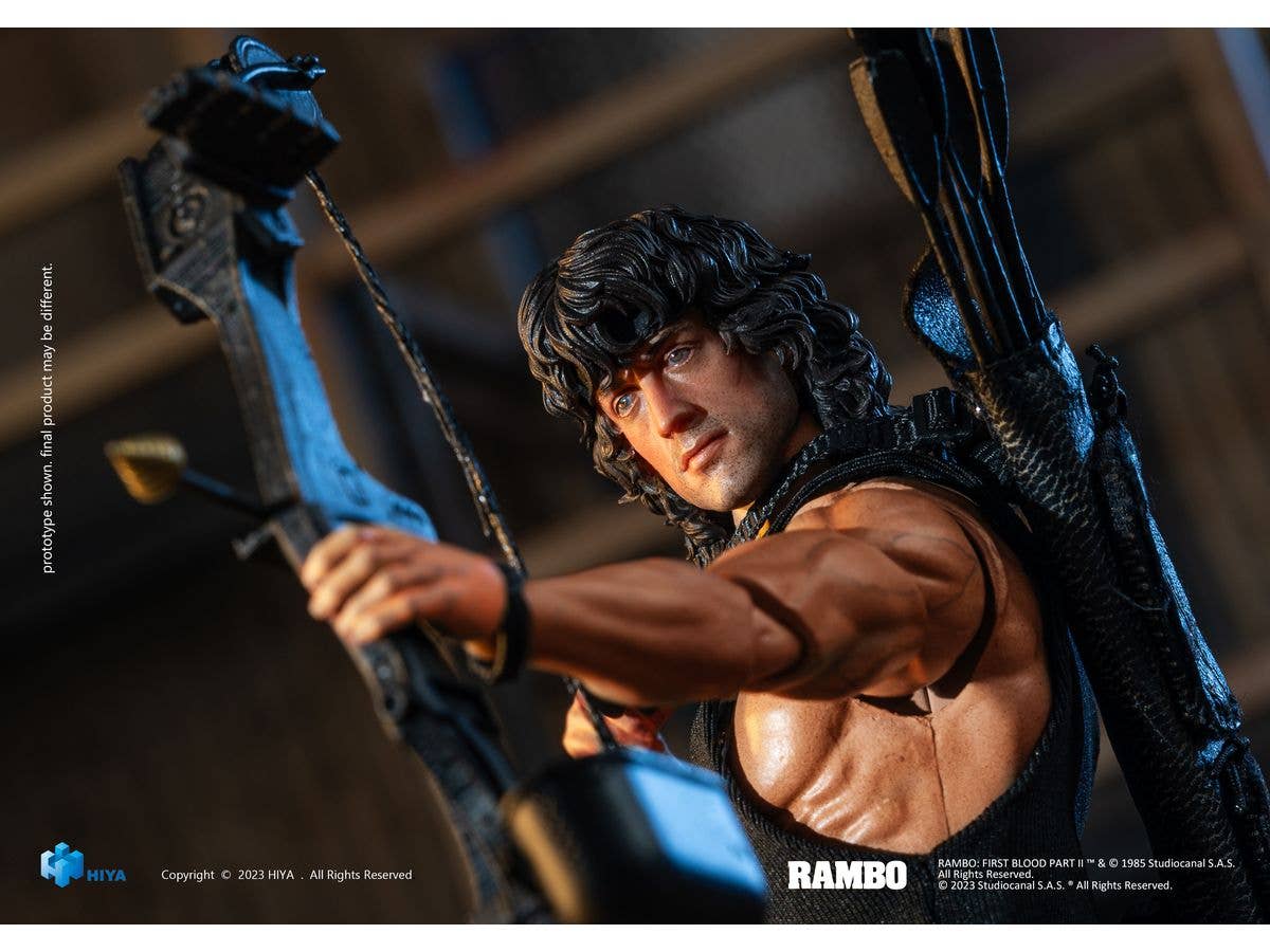 HIYA Toys Exquisite Super Series 1/12 Scale FIRST BLOOD Part III Rambo | 6957534202698