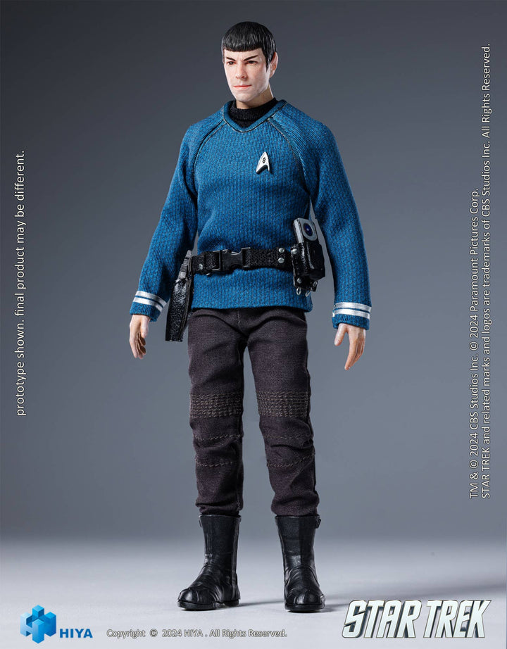 HIYA Toys Exquisite Super Series 1/12 Scale STAR TREK 2009 Spock | 6957534202841