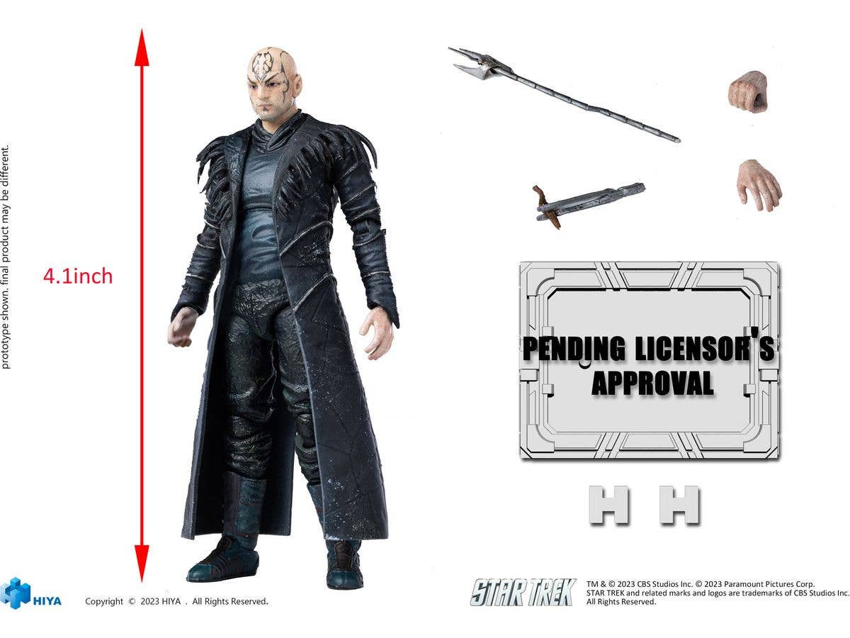 HIYA Toys Exquisite Mini Series 1/18 Scale STAR TREK 2009 Nero | 6957534202957
