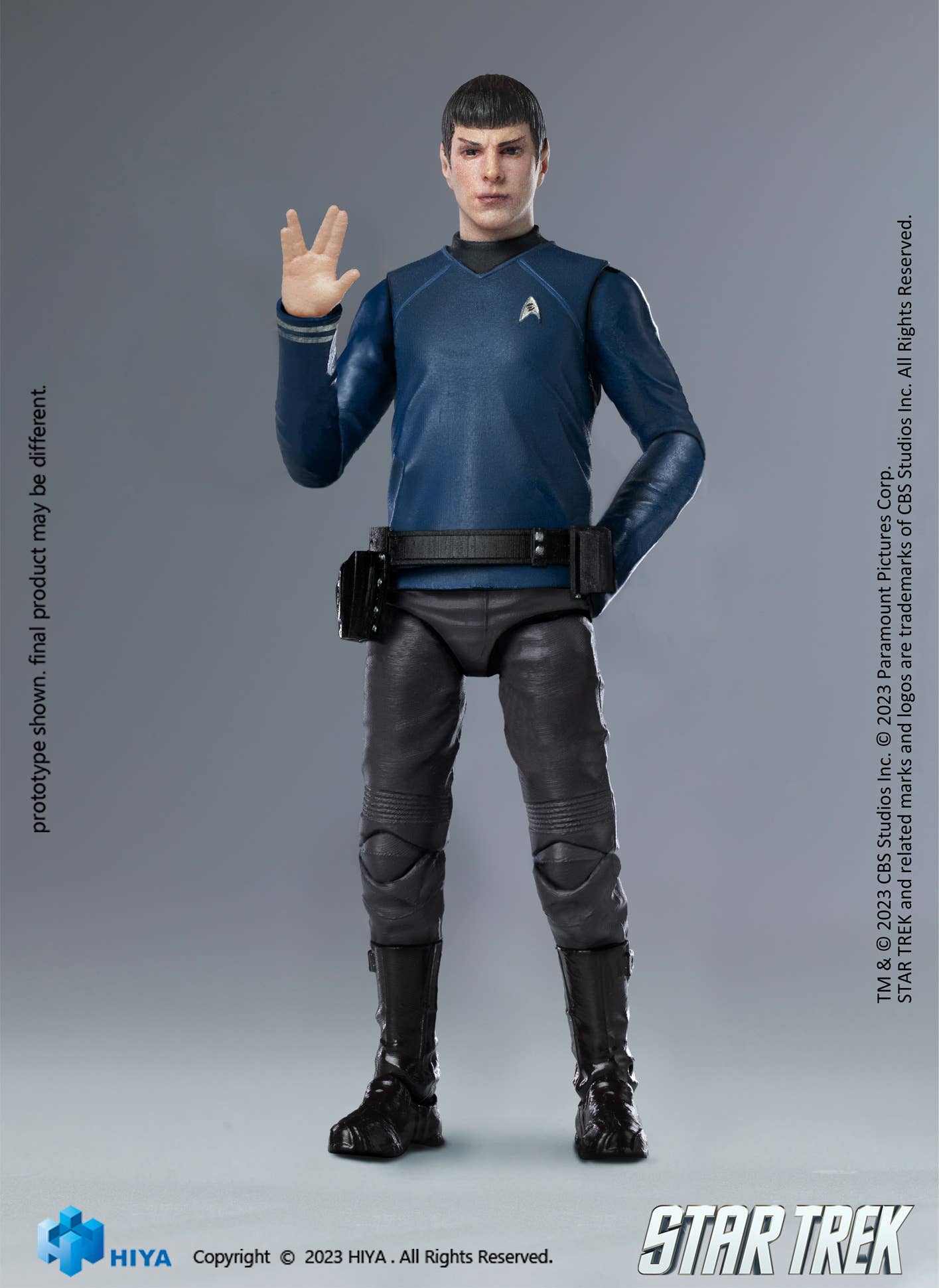 HIYA Toys Exquisite Mini Series 1/18 Scale STAR TREK 2009 Spock | 6957534202575
