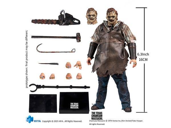 HIYA TOYS Exquisite Super Series 1/12 Scale 6 Inch Texas Chainsaw Massacre 2003 Thomas Hewitt | 6957534203237