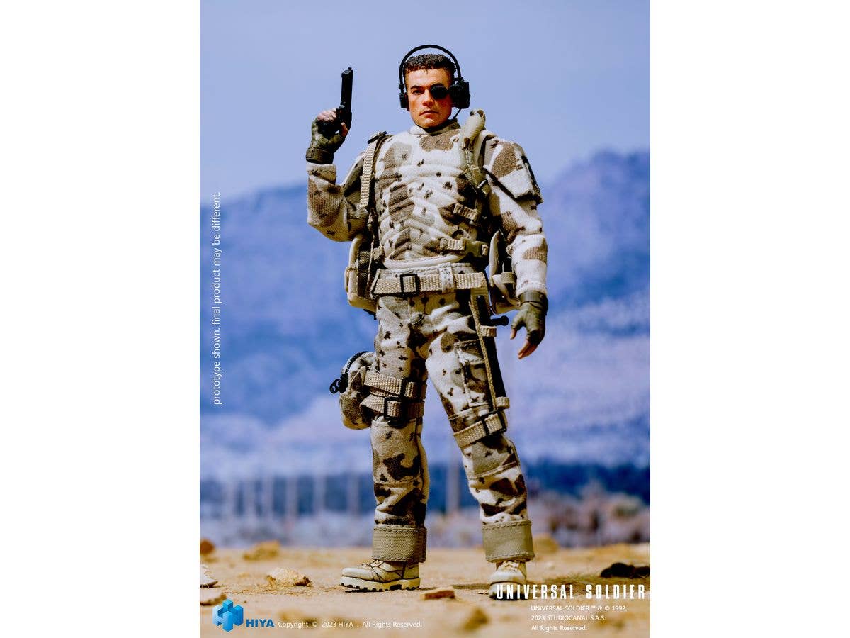 HIYA Toys Exquisite Super 1/12 Scale Universal Soldier Luc Deveraux | 6957534203268