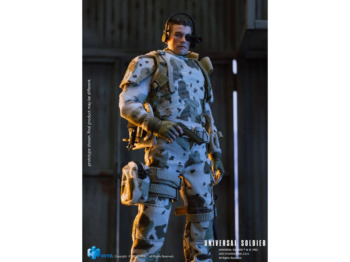 HIYA Toys Exquisite Super 1/12 Scale Universal Soldier Luc Deveraux | 6957534203268