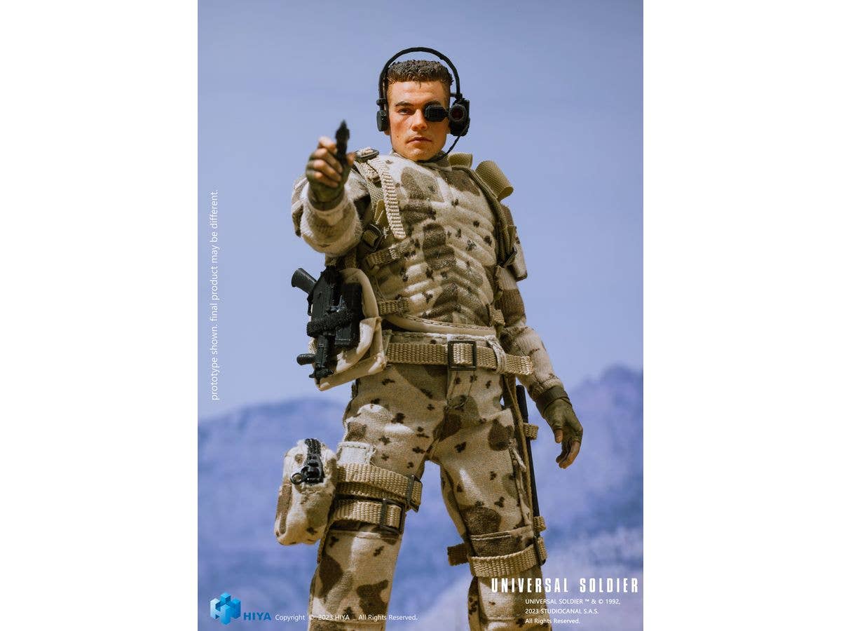 HIYA Toys Exquisite Super 1/12 Scale Universal Soldier Luc Deveraux | 6957534203268