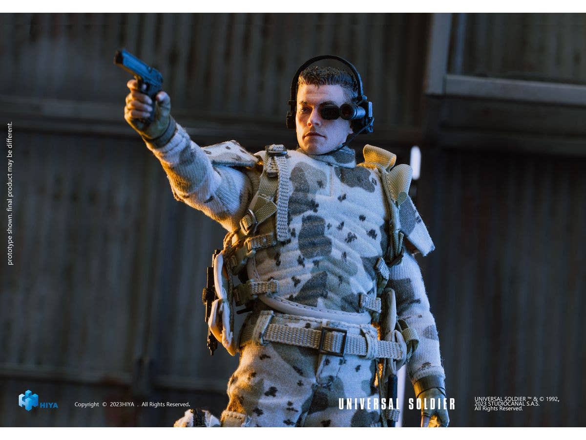 HIYA Toys Exquisite Super 1/12 Scale Universal Soldier Luc Deveraux | 6957534203268