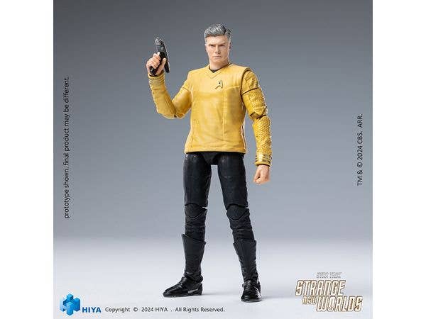 HIYA TOYS Exquisite Mini Series 4 inch STAR TREK STRANGE NEW WORLDS Pike | 6957534203718