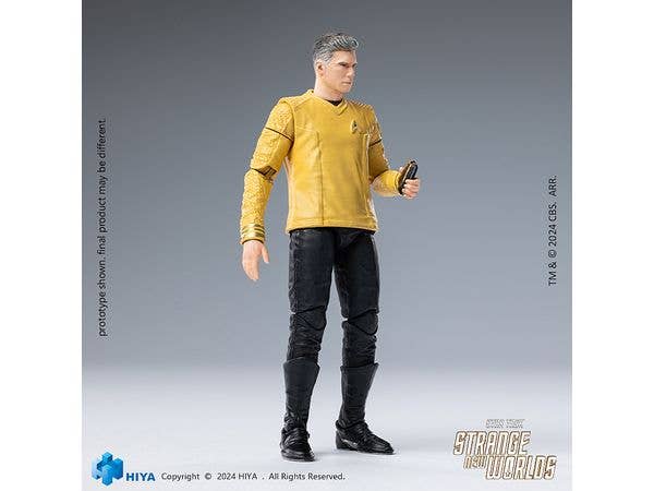 HIYA TOYS Exquisite Mini Series 4 inch STAR TREK STRANGE NEW WORLDS Pike | 6957534203718