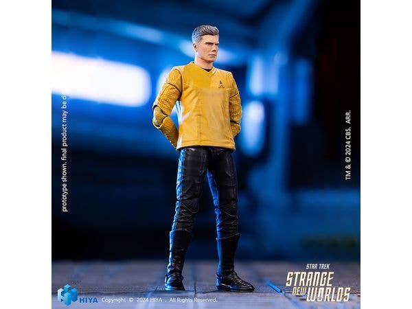 HIYA TOYS Exquisite Mini Series 4 inch STAR TREK STRANGE NEW WORLDS Pike | 6957534203718