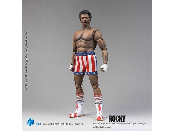 HIYA TOYS Exquisite Super Series 1/12 Scale 6 Inch Rocky I Apollo Action Figure | 6957534203794