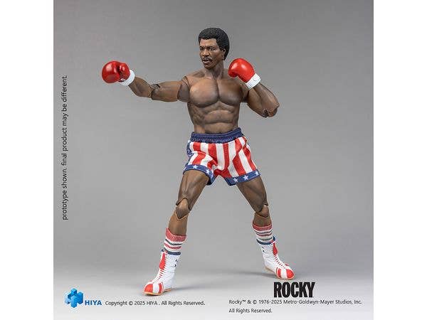 HIYA TOYS Exquisite Super Series 1/12 Scale 6 Inch Rocky I Apollo Action Figure | 6957534203794