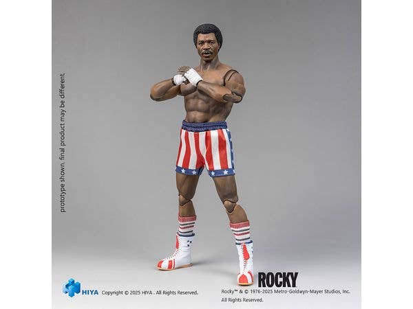 HIYA TOYS Exquisite Super Series 1/12 Scale 6 Inch Rocky I Apollo Action Figure | 6957534203794