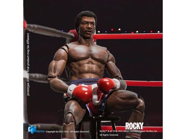 HIYA TOYS Exquisite Super Series 1/12 Scale 6 Inch Rocky I Apollo Action Figure | 6957534203794