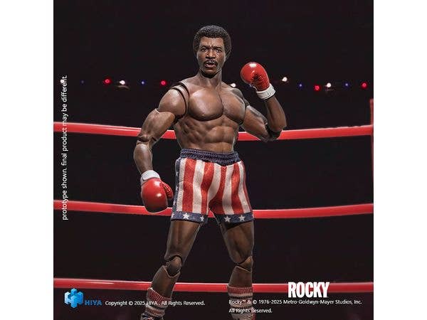 HIYA TOYS Exquisite Super Series 1/12 Scale 6 Inch Rocky I Apollo Action Figure | 6957534203794