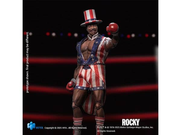 HIYA TOYS Exquisite Super Series 1/12 Scale 6 Inch Rocky I Apollo Action Figure | 6957534203794