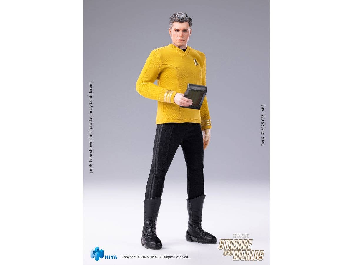 HIYA TOYS Exquisite Super Series 1/12 Scale 6 Inch STAR TREK Strange New Worlds Pike Action Figure | 6957534203985