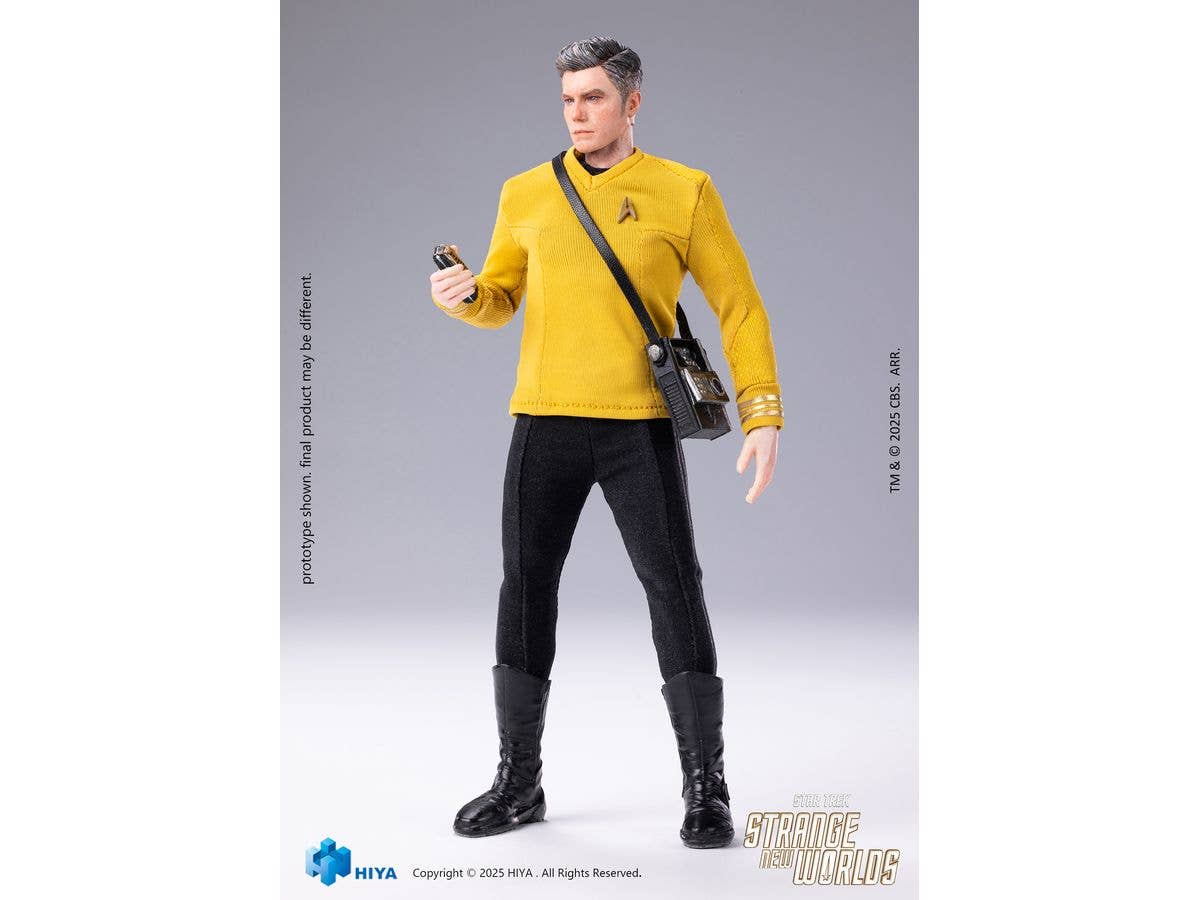 HIYA TOYS Exquisite Super Series 1/12 Scale 6 Inch STAR TREK Strange New Worlds Pike Action Figure | 6957534203985