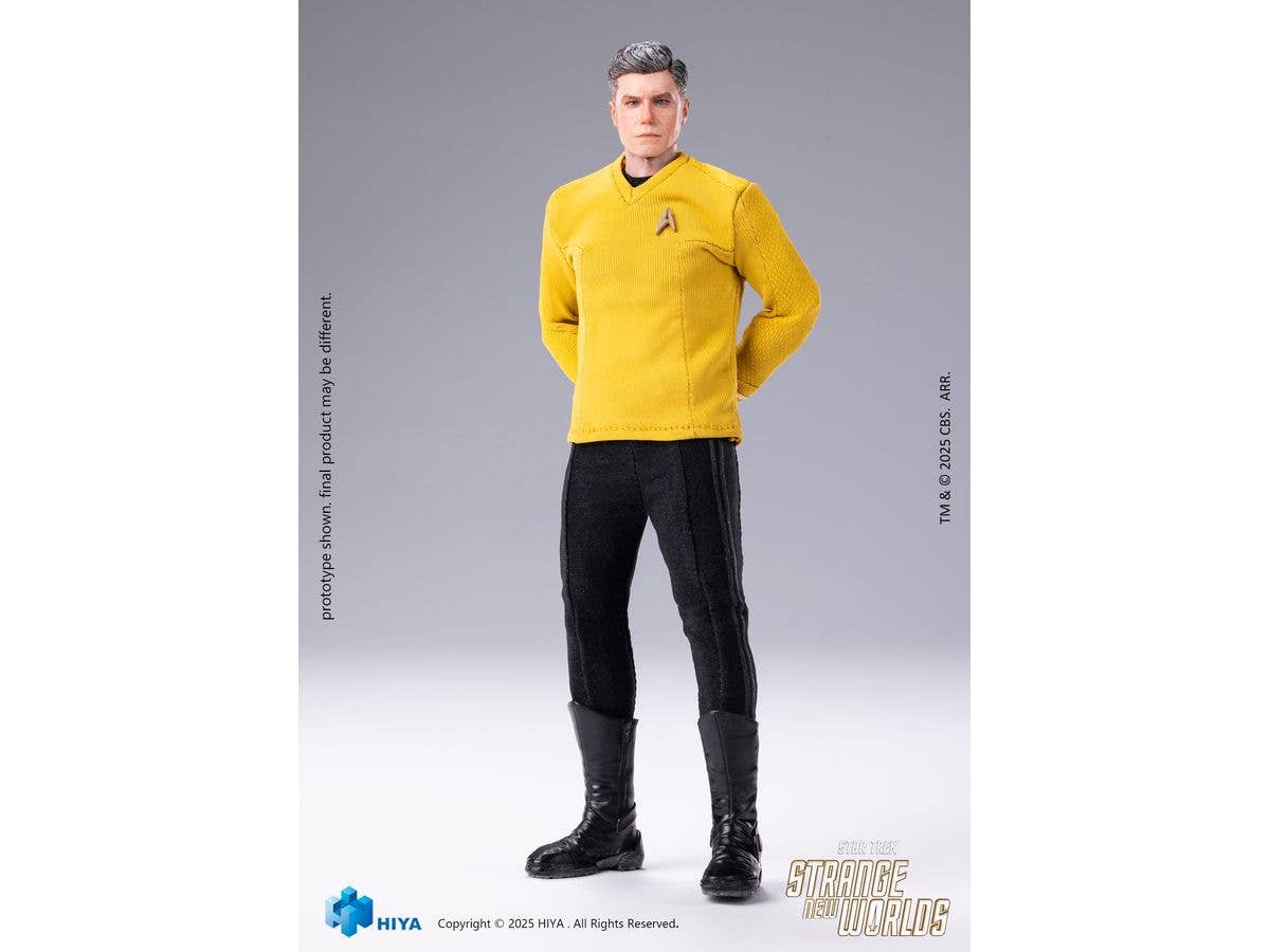 HIYA TOYS Exquisite Super Series 1/12 Scale 6 Inch STAR TREK Strange New Worlds Pike Action Figure | 6957534203985