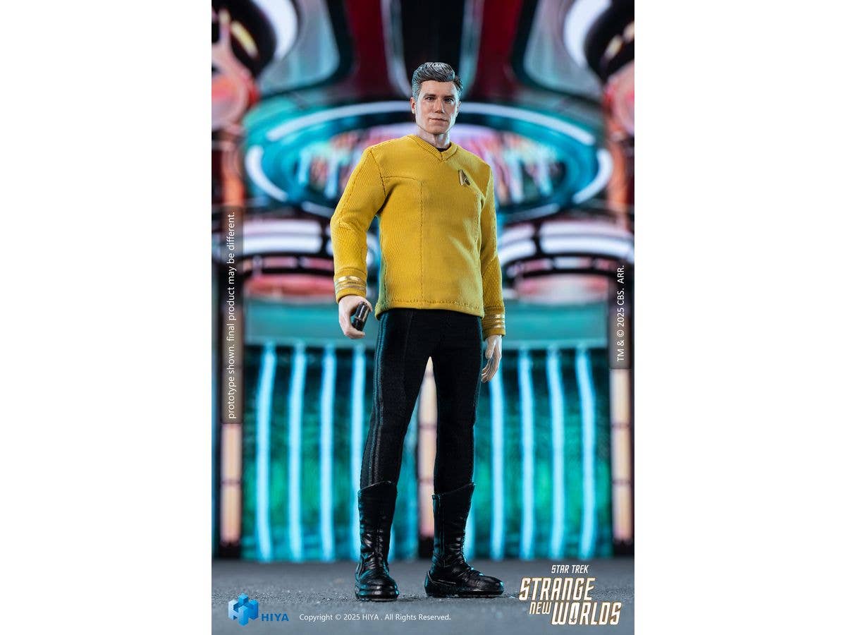 HIYA TOYS Exquisite Super Series 1/12 Scale 6 Inch STAR TREK Strange New Worlds Pike Action Figure | 6957534203985