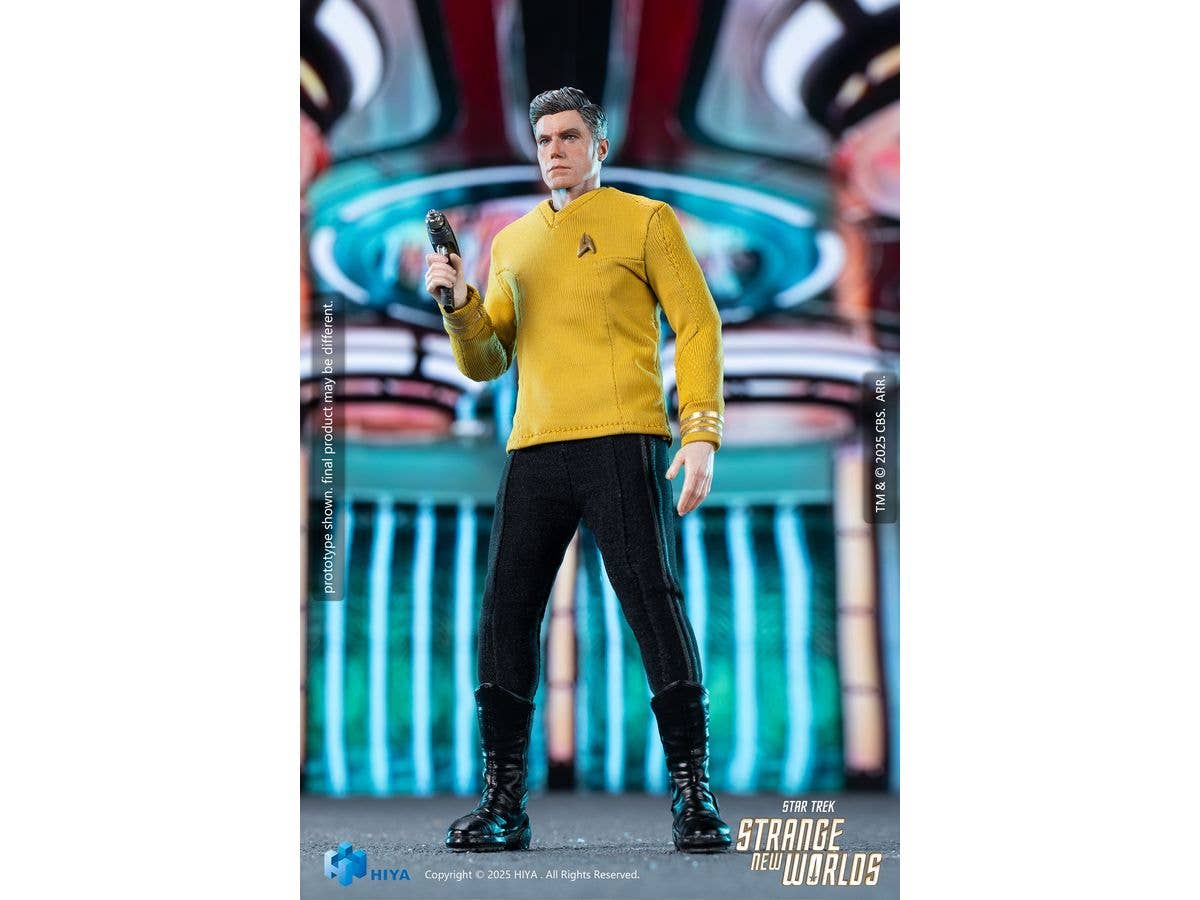 HIYA TOYS Exquisite Super Series 1/12 Scale 6 Inch STAR TREK Strange New Worlds Pike Action Figure | 6957534203985