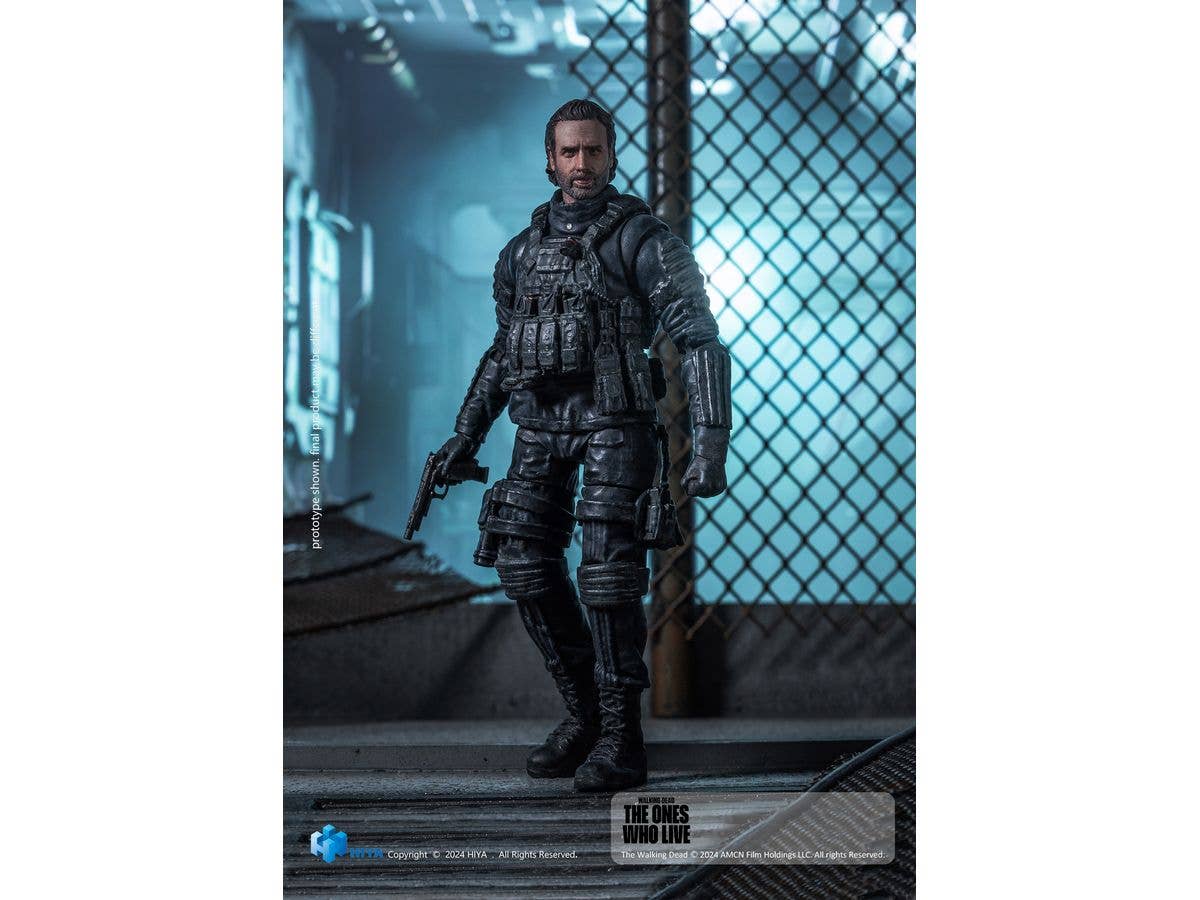 HIYA TOYS Exquisite Mini Series 1/18 Scale THE WALKING DEAD THE ONES WHO LIVED Rick | 6957534204098