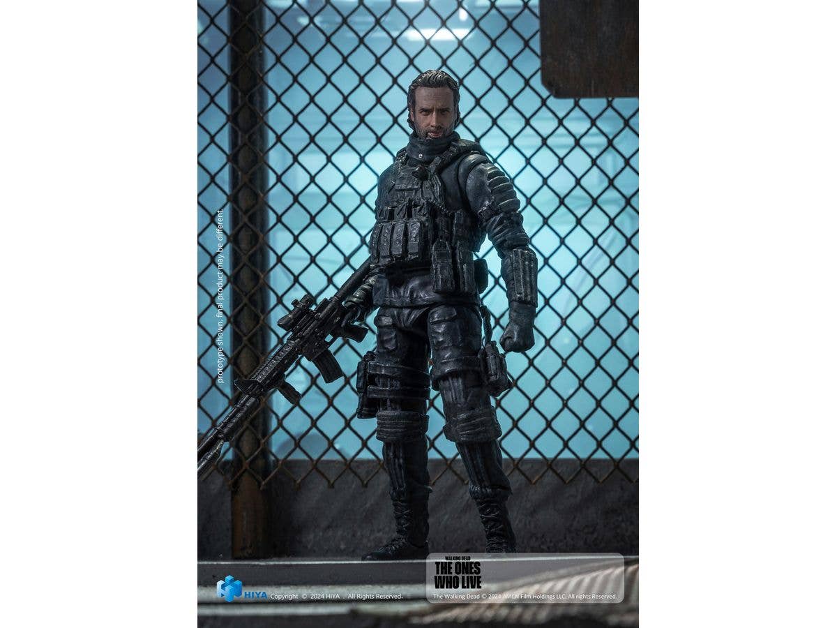 HIYA TOYS Exquisite Mini Series 1/18 Scale THE WALKING DEAD THE ONES WHO LIVED Rick | 6957534204098