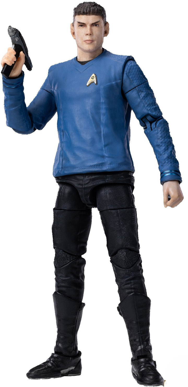 HIYA TOYS Exquisite Mini Series 1/18 Scale 4 Inch STAR TREK Strange New Worlds Spock Action Figure | 6957534204357