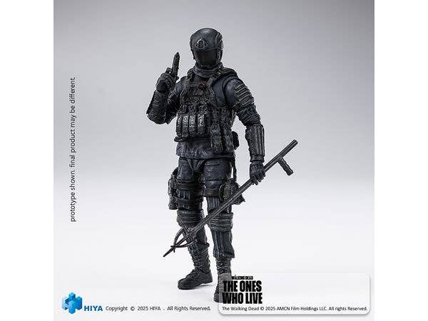HIYA TOYS Exquisite Mini Series 1/18 Scale 4 Inch The Walking Dead The Ones Who Lived CRM Soldier Action Figure | 6957534205286