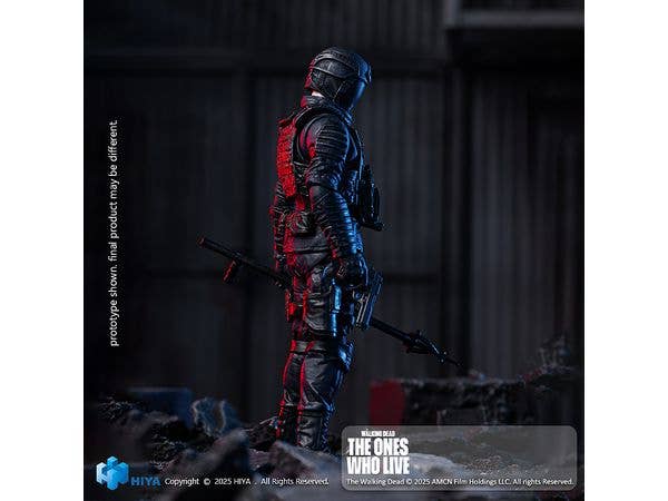 HIYA TOYS Exquisite Mini Series 1/18 Scale 4 Inch The Walking Dead The Ones Who Lived CRM Soldier Action Figure | 6957534205286