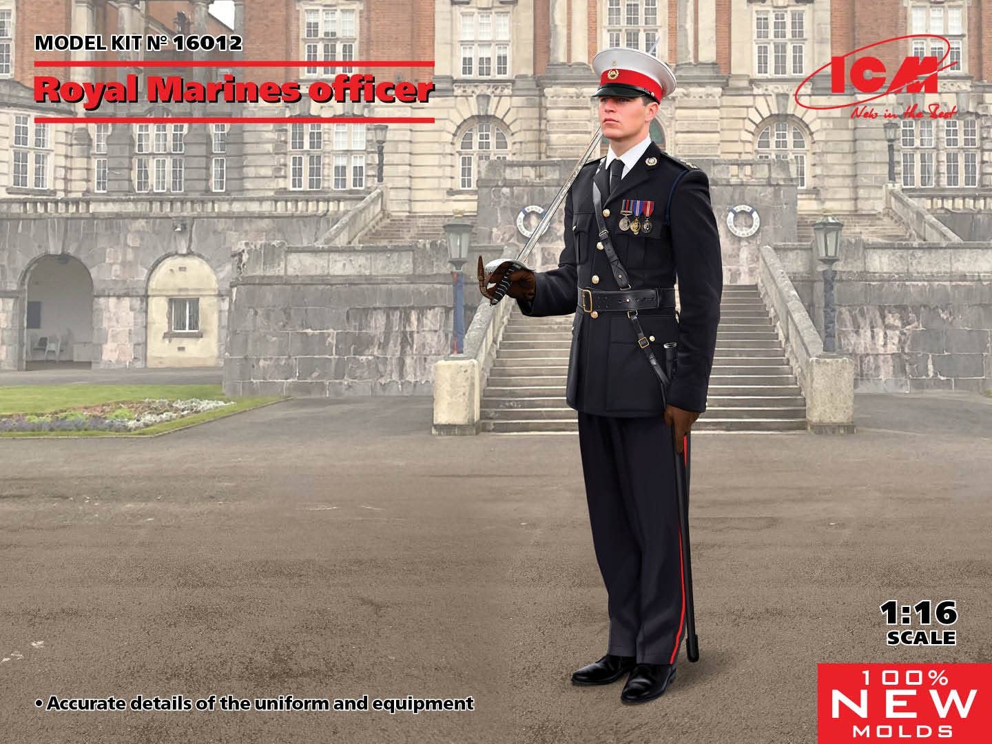 ICM 1/16 British Marine (100% new molds) | 4823044408085