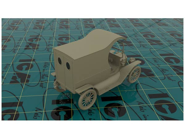 ICM 1/24 Model T 1912 Light Delivery Car | 4823044404544