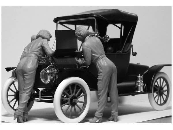 ICM 1/24 American mechanics (1910s) (3 figures) | 4823044404735