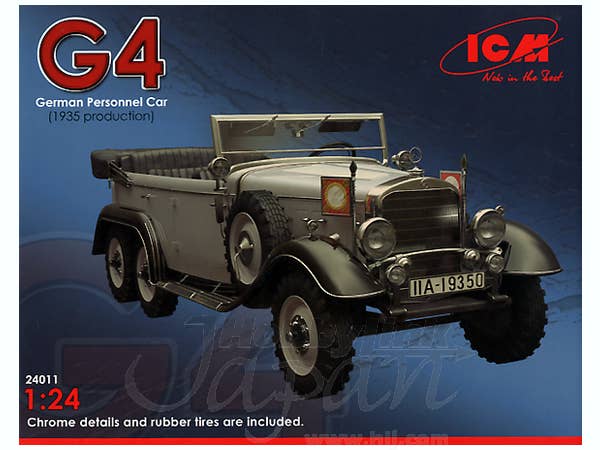ICM 1/24 Typ G4 (1935 production), German Personnel Car | 4823044402854