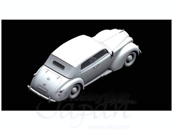 ICM 1/24 Admiral Cabriolet Soft Top, WWII German Passenger Car | 4823044402885