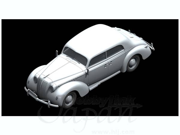 ICM 1/24 Admiral Saloon, WWII German Passenger Car | 4823044403134