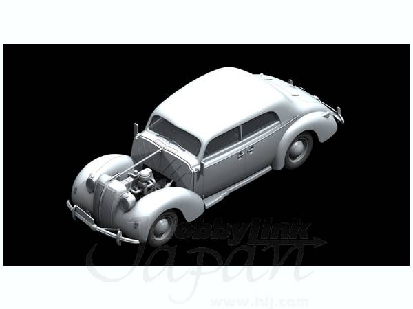 ICM 1/24 Admiral Saloon, WWII German Passenger Car | 4823044403134