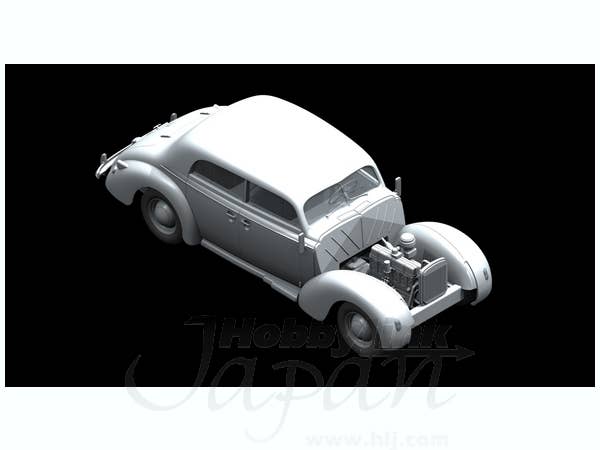 ICM 1/24 Admiral Saloon, WWII German Passenger Car | 4823044403134